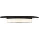 Sean Lavin Sen LED 17 inch Nightshade Black Flush Mount Ceiling Light, Integrated LED