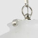 Thomas O'Brien Katie LED 16 inch Polished Nickel Globe Pendant Ceiling Light, Large