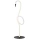 Flamingo 19.7 inch 6.00 watt White Table Lamp Portable Light