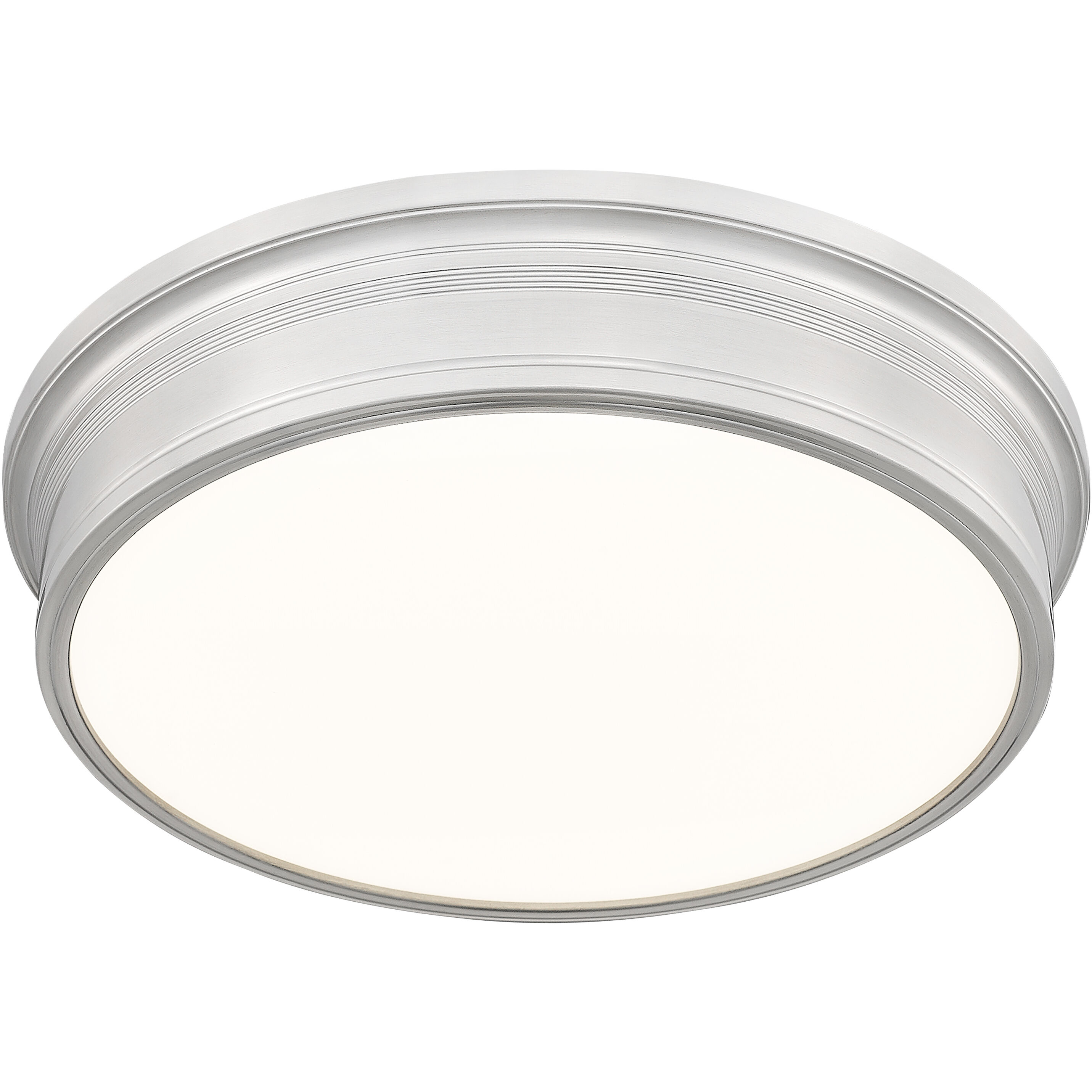 Bentley LED 20 inch Brushed Nickel Flush Mount Ceiling Light
