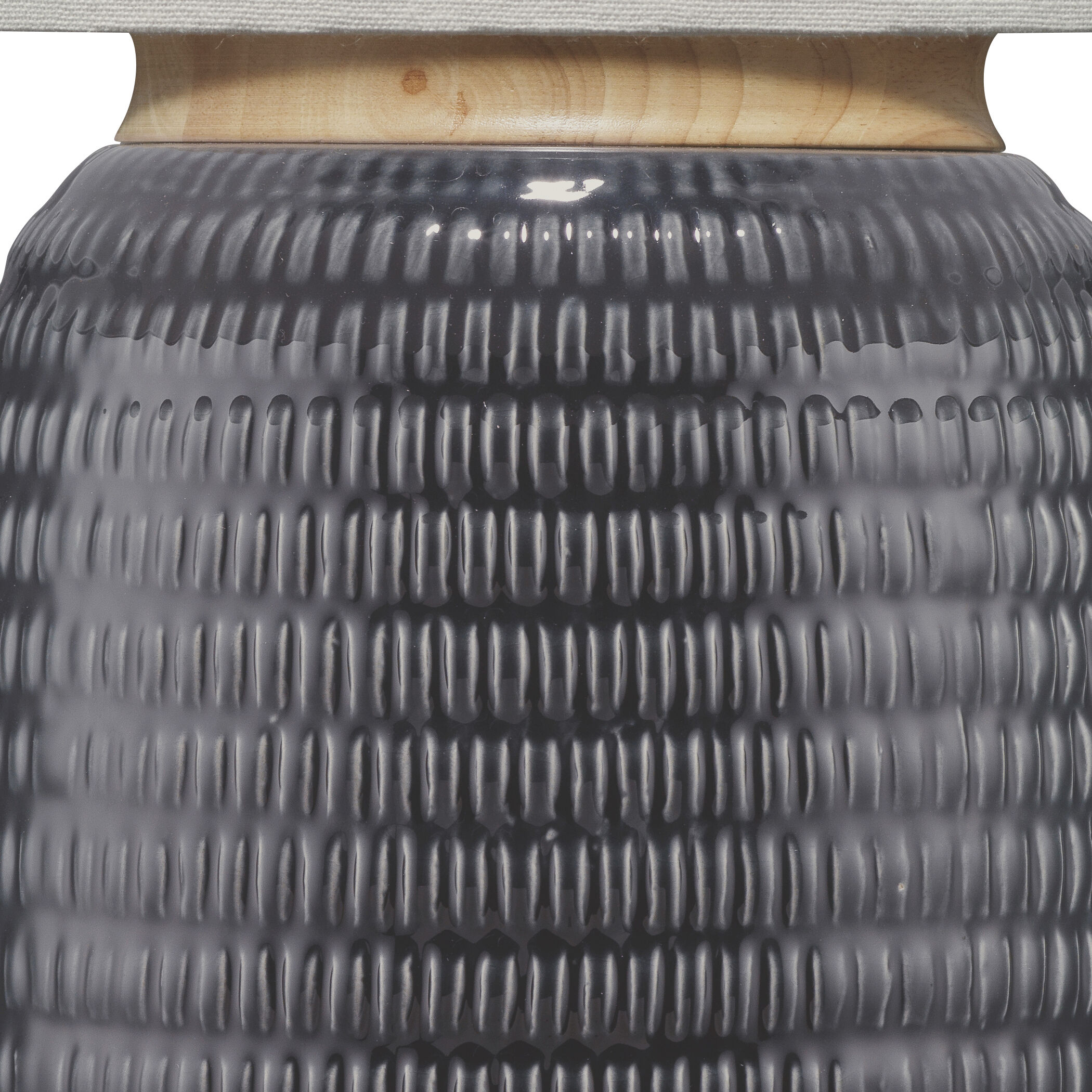 Graham 24.5 inch 150 watt Navy Table Lamp Portable Light