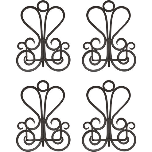 Paisley Dark Brown Easel