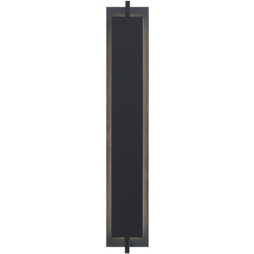 Tribek 1 Light 32 inch Black Outdoor Wall Sconce
