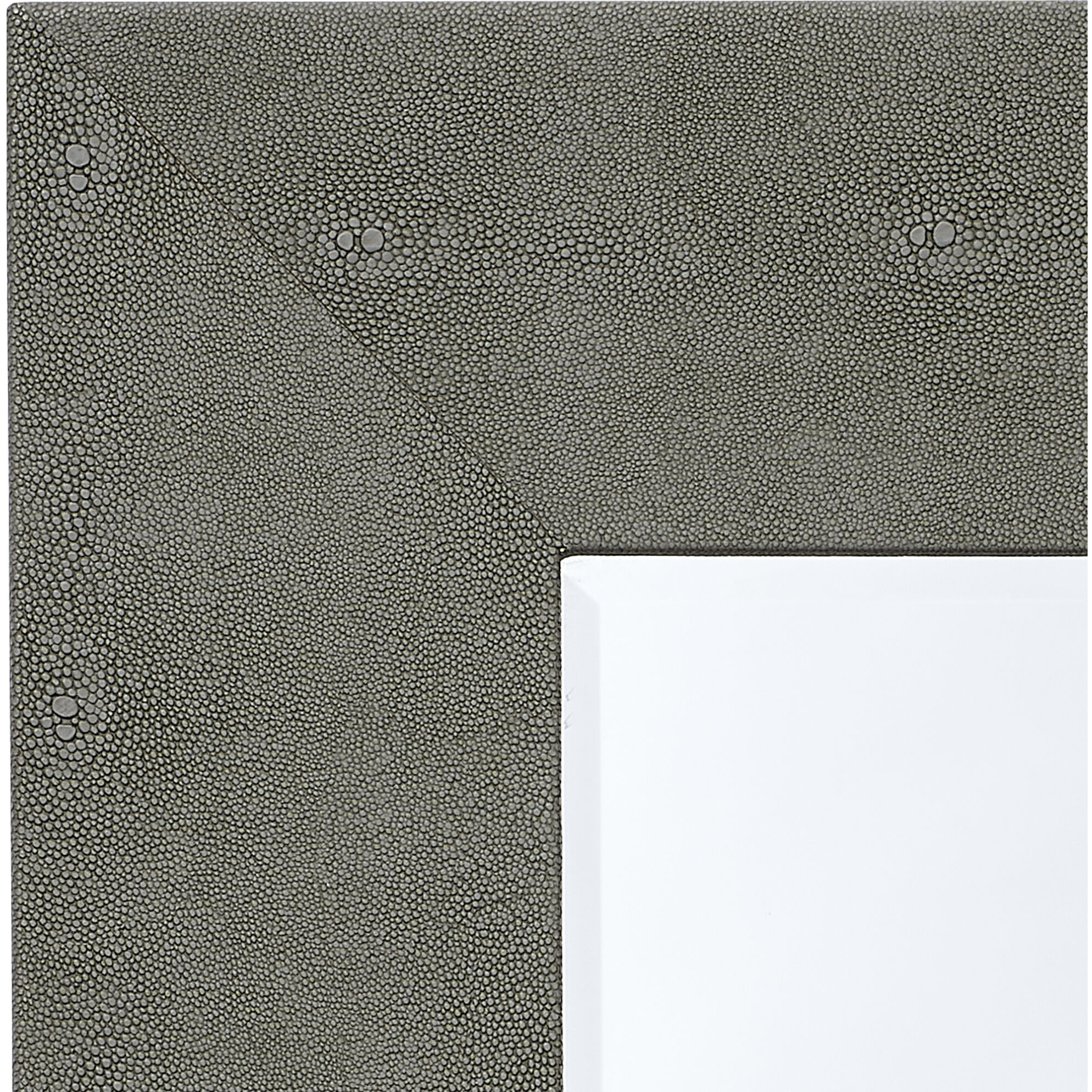 Structure 38 X 26 inch Grey Mirror