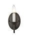 Home Basics 1 Light 4 inch Bronze Wall Sconce Wall Light