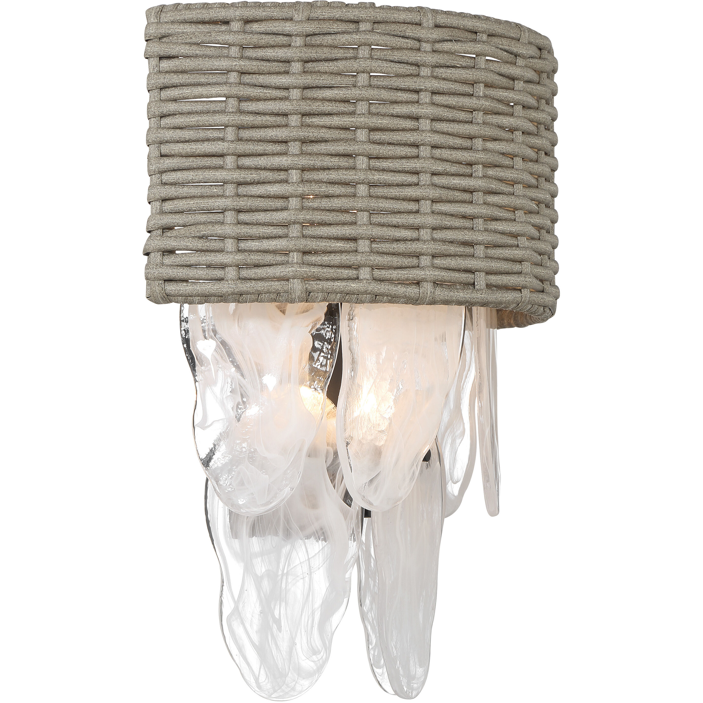 Breakers Isle 4 Light 16.38 inch Coal Wall Sconce Wall Light