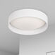 Corinne LED 11 inch Ivory Flush Mount Ceiling Light in Ivory Jewel Tone