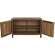 Quadrant 52 X 23 inch Dark Walnut Sideboard, 2 Door