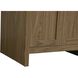 Finnley 24 X 34 inch Walnut Brown Bathroom Vanity Cabinet