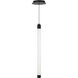 Jedi 1 Light 1.5 inch Black Pendant Ceiling Light