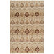 Cambridge 36 X 24 inch Taupe, Dark Brown, Tan, Khaki, Camel, Light Gray Rug