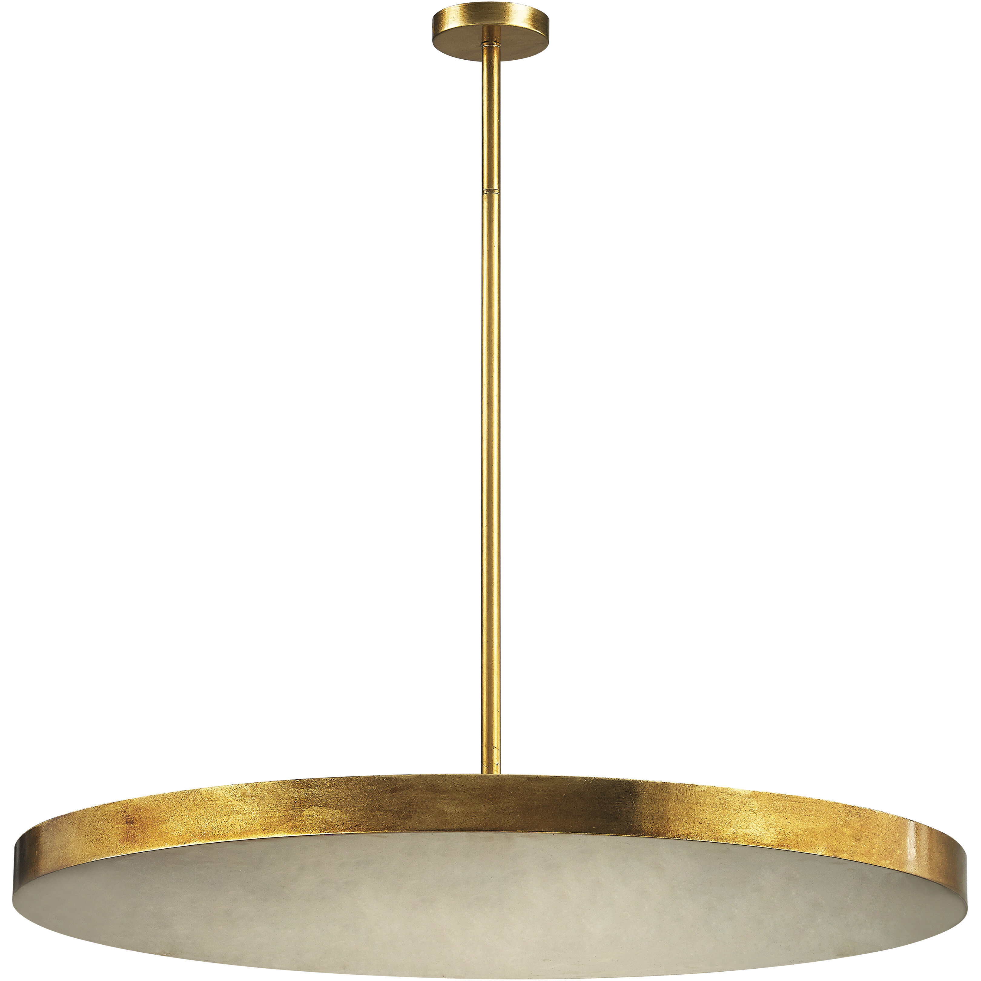 Laigne 4 Light 36 inch Gold Leaf Pendant Ceiling Light
