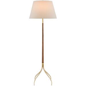Circus 66.5 inch 150 watt Natural/Brushed Brass Floor Lamp Portable Light