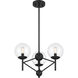 Auresa 3 Light 24 inch Coal Pendant Ceiling Light