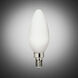 Branded Lamps LED T - Torpedo C - E12 Candelabra 4 watt 120 3000K Light Bulb