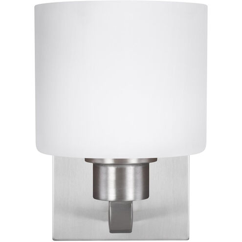 Canfield 1 Light 5.5 inch Brushed Nickel Wall Bath Fixture Wall Light