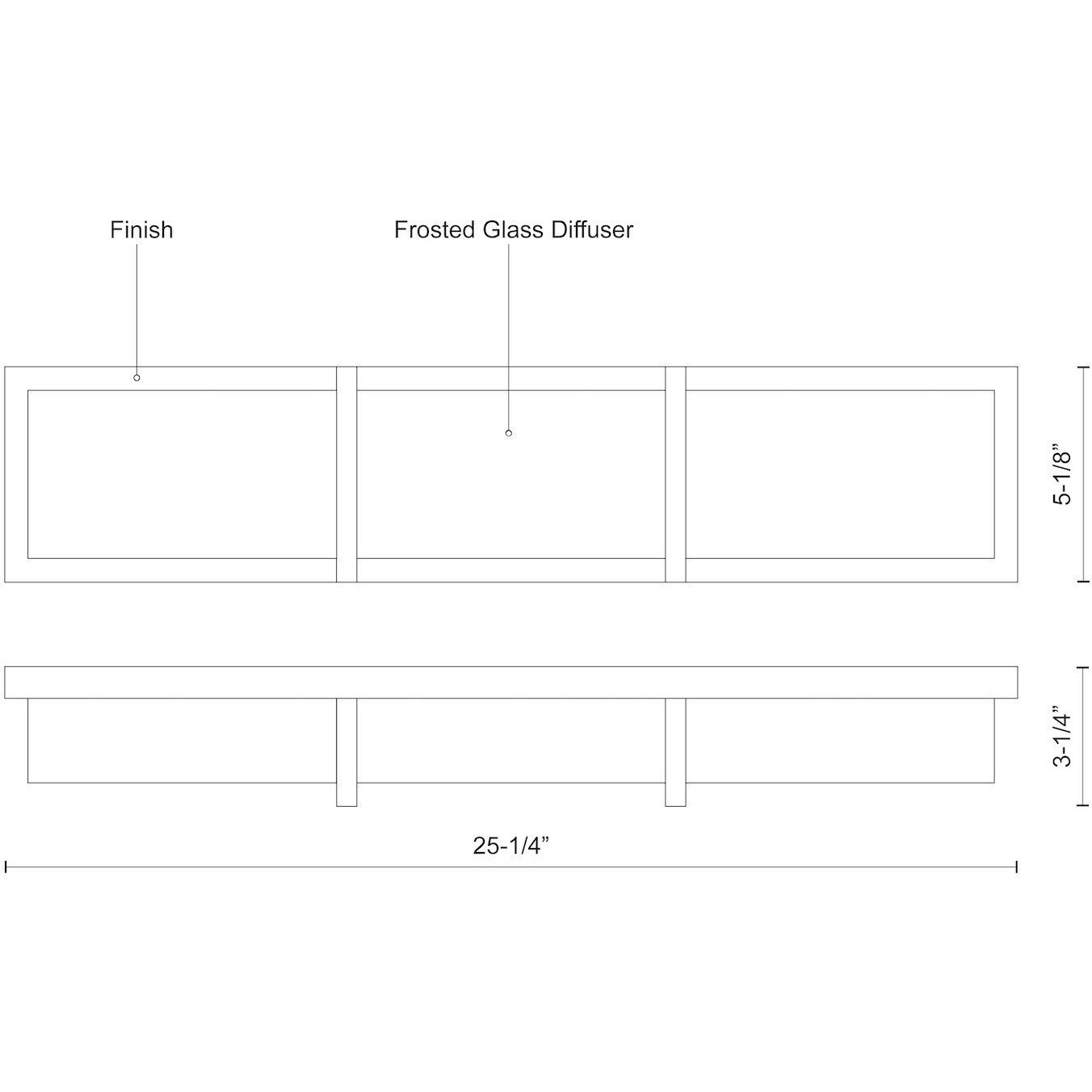 Watford Bath Vanity Light Wall Light in Chrome