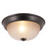 Neilson 1 Light 10 inch Rubbed Oil Bronze Flushmount Ceiling Light