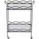 Anita Nickel Bar Cart