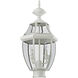 Monterey 2 Light 22 inch White Outdoor Post Top Lantern