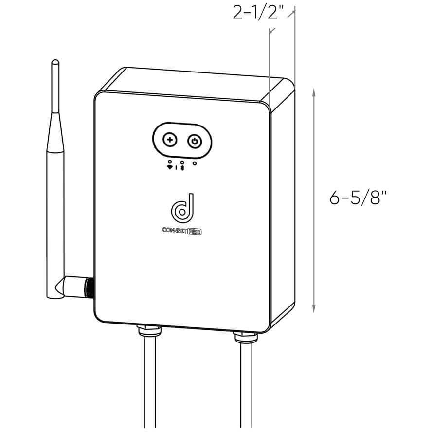 Core 120V DC IN
 24V DC OUT 60.00 watt Black Landscape, Smart Transformer