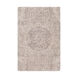 Henna 36 X 24 inch Gray and Gray Area Rug, Wool and Viscose