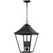 Sean Lavin Galena 4 Light 13.25 inch Textured Black Outdoor Hanging Lantern