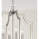 Courtney 4 Light 16 inch Brushed Nickel Foyer Ceiling Light