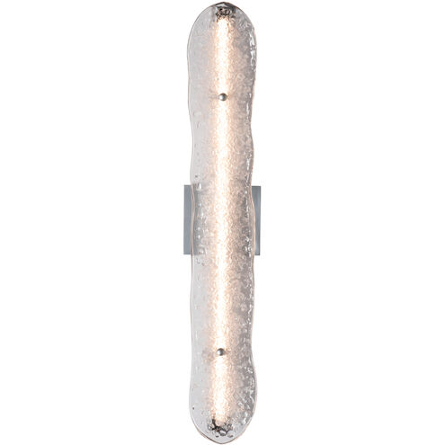 Glissade LED 27.6 inch Black Bath Bar Wall Light