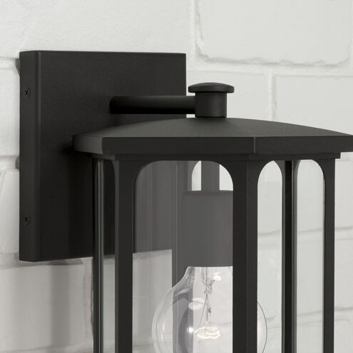 Walton 1 Light 13 inch Black Outdoor Wall Lantern