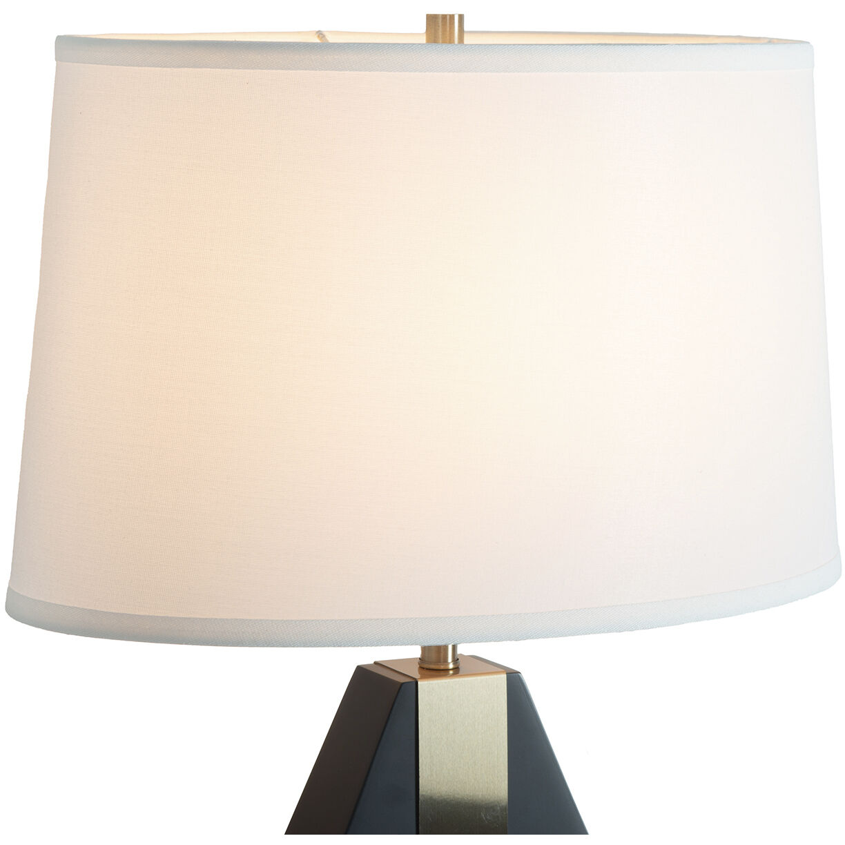 Pearson 30 inch 23.00 watt Ebony and Weathered Brass Table Lamp Portable Light