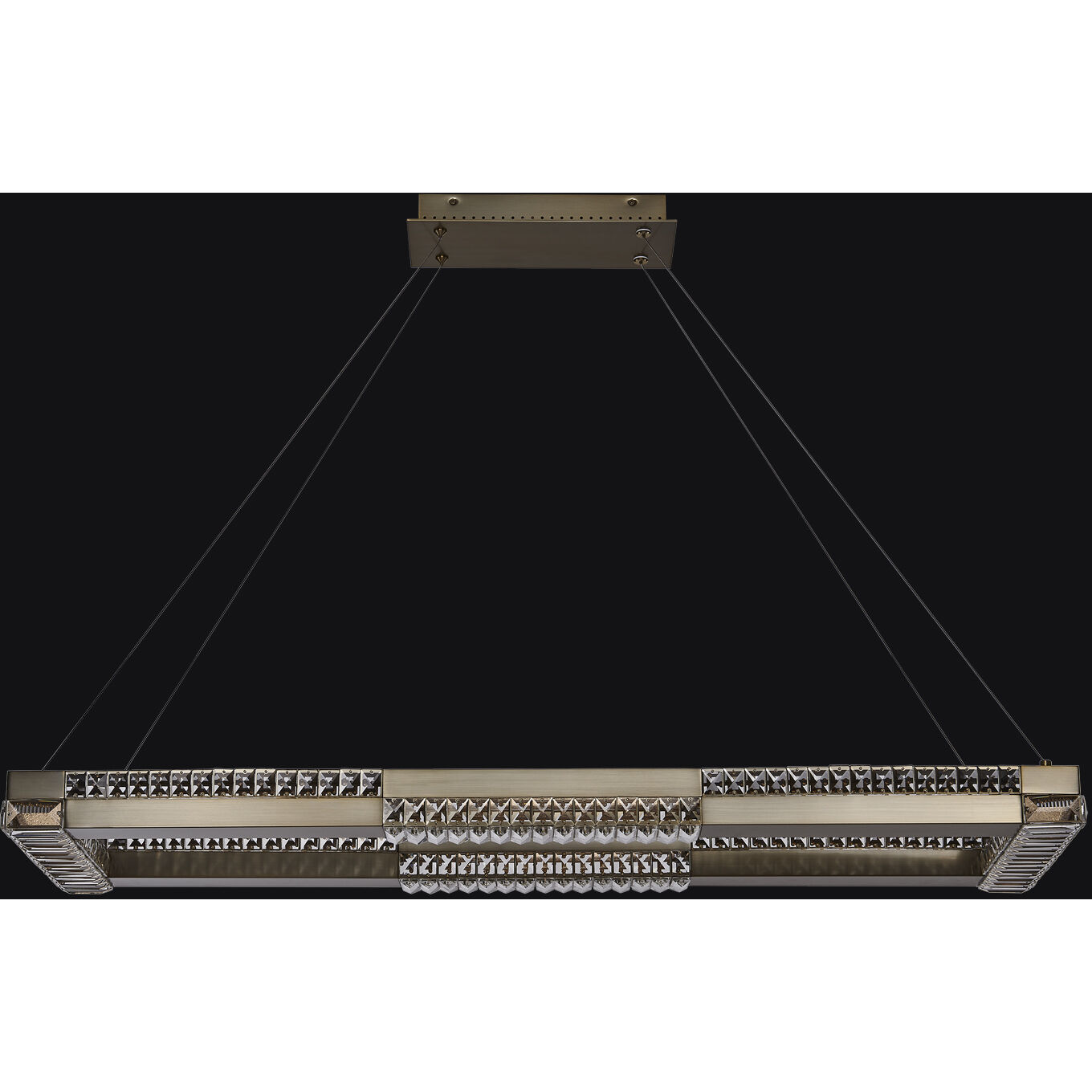 Dama Island Light Ceiling Light in Winter Brass