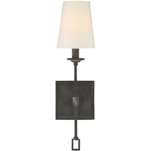 Lorainne 1 Light 4.75 inch Oxidized Black Wall Sconce Wall Light