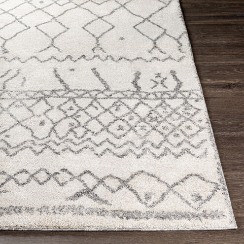 Andorra 108.27 X 78.74 inch Beige/Off-White/Charcoal/Gray Machine Woven Rug in 6.5 x 9