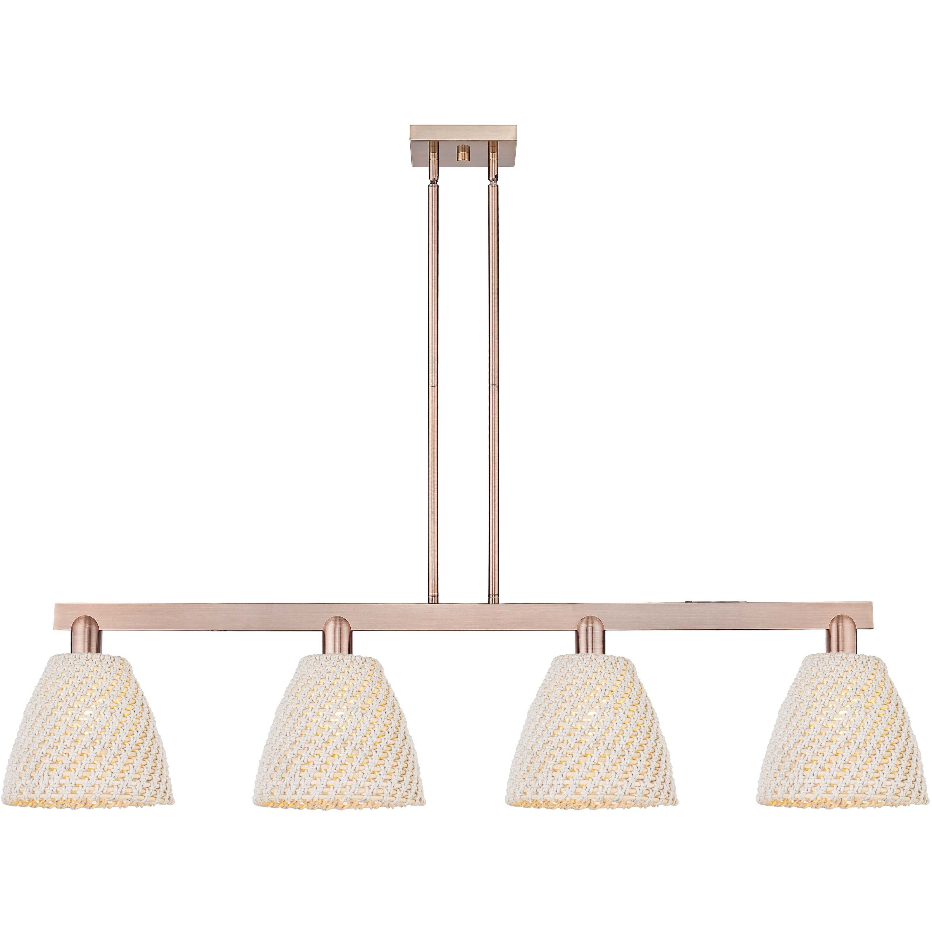 Arcadia Bristol Natural Island Light Ceiling Light in Antique Copper