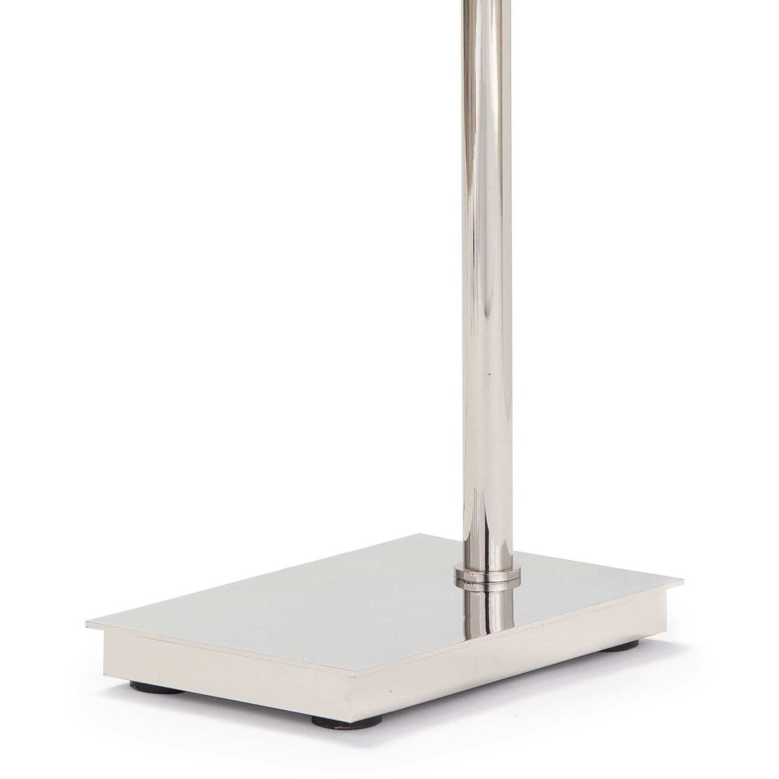 Virtue 65 inch 60.00 watt Polished Nickel Floor Lamp Portable Light