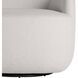 Boulder Sand and Bronze Lounge Chair, Right