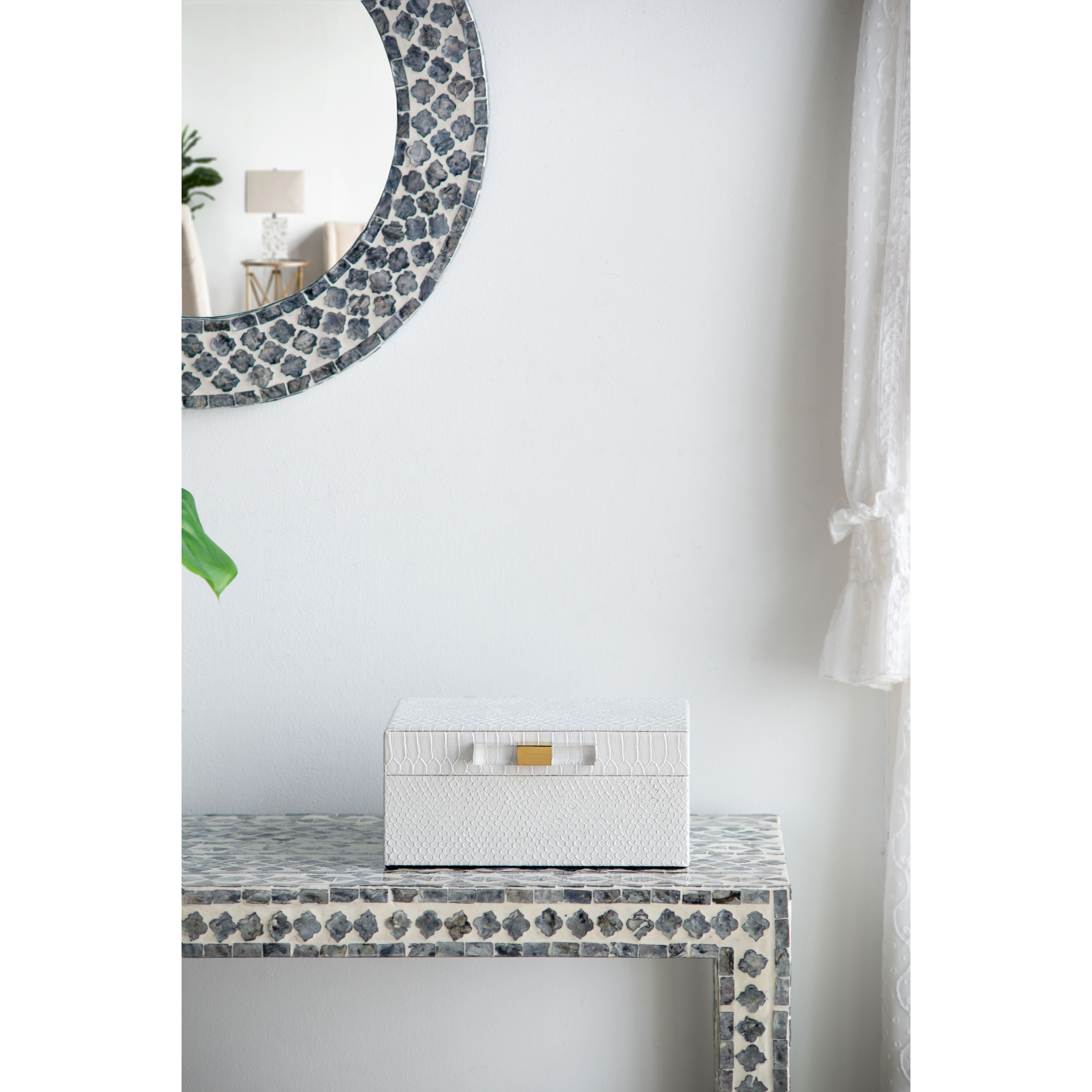 Helga 9 X 6.7 inch White Box