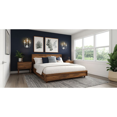 Allistair Wall Sconce Wall Light in Textured White