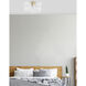 Charlize 3 Light 14.5 inch Aged Brass Flush Mount Ceiling Light