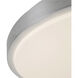 Yanis 15.13 inch Brushed Nickel Flush Mount Ceiling Light