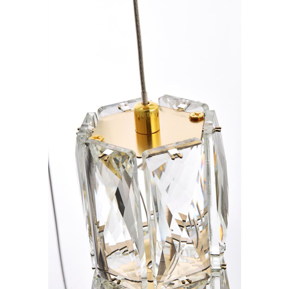 Polaris 25 Light 42 inch Gold Chandelier Ceiling Light