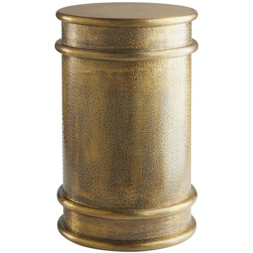 Gavel 25 X 16 inch Brass Accent Table