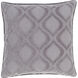 Alexandria 18 X 18 inch Charcoal/Gray Accent Pillow