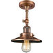 Franklin Restoration Railroad 1 Light 8 inch Antique Copper Sconce Wall Light, Franklin Restoration