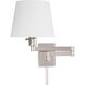 Virtue 1 Light 10 inch Polished Nickel Wall Sconce Wall Light