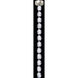 Forever Seduction LED 45.6 inch Polished Nickel Modular Pendant Ceiling Light, Driver in Canopy