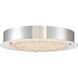 Blaze LED 16 inch Polished Chrome Flush Mount Ceiling Light