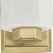 Estrada 1 Light 4.5 inch Brushed Gold Bathroom Vanity Light Wall Light