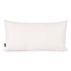 Kidney 22 inch Avanti White Pillow